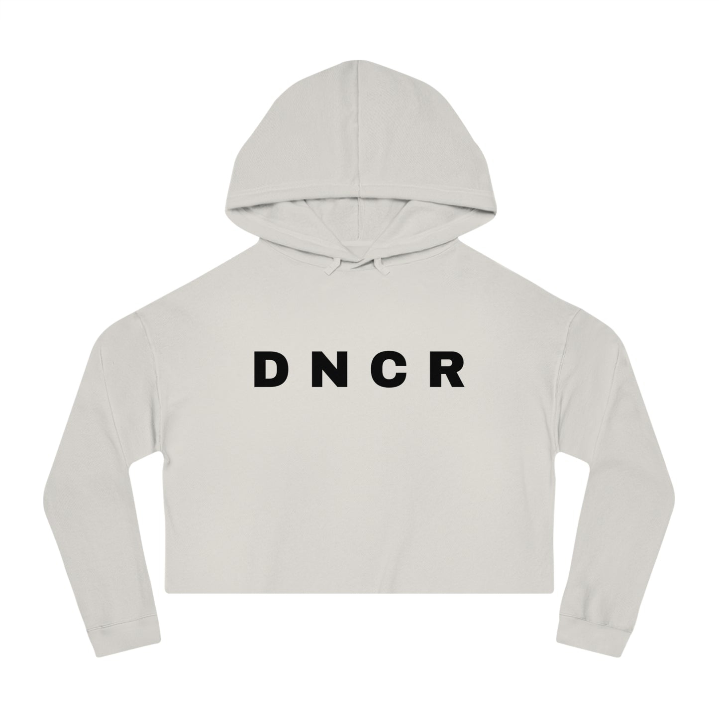 DNCR: Stylish Women's Cropped Hooded Sweatshirt
