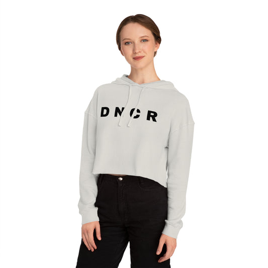 DNCR: Stylish Women's Cropped Hooded Sweatshirt