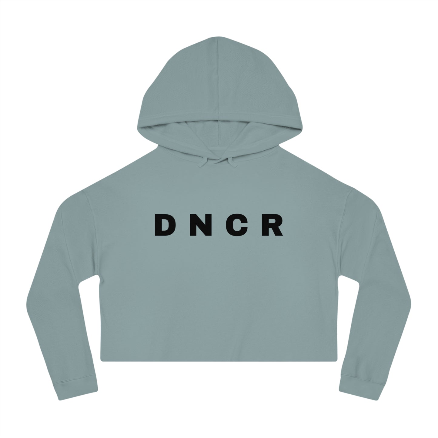 DNCR: Stylish Women's Cropped Hooded Sweatshirt