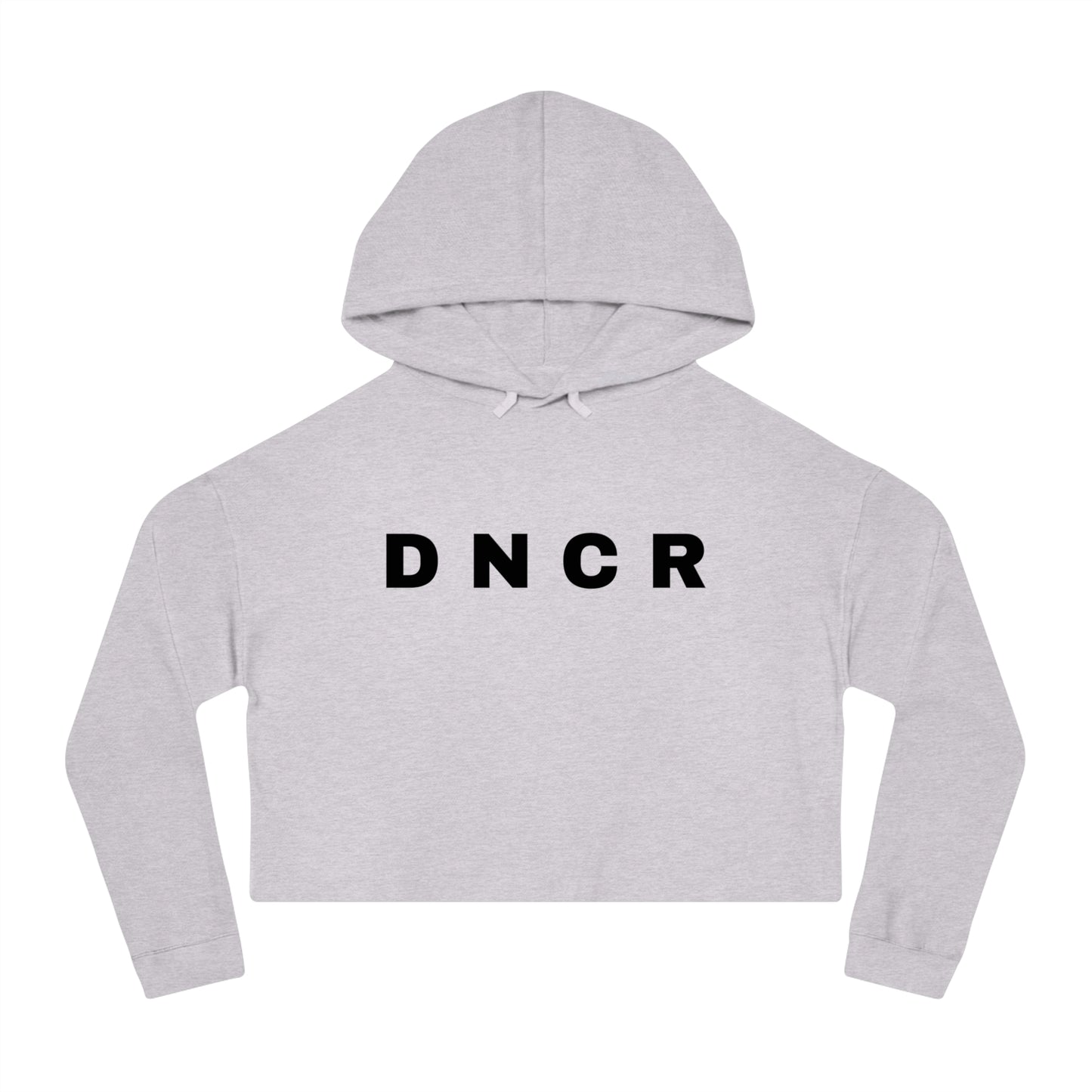 DNCR: Stylish Women's Cropped Hooded Sweatshirt