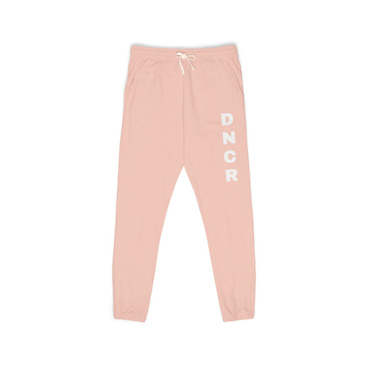 DNCR Logo Sweatpants — Garment-Dyed Fleece Joggers
