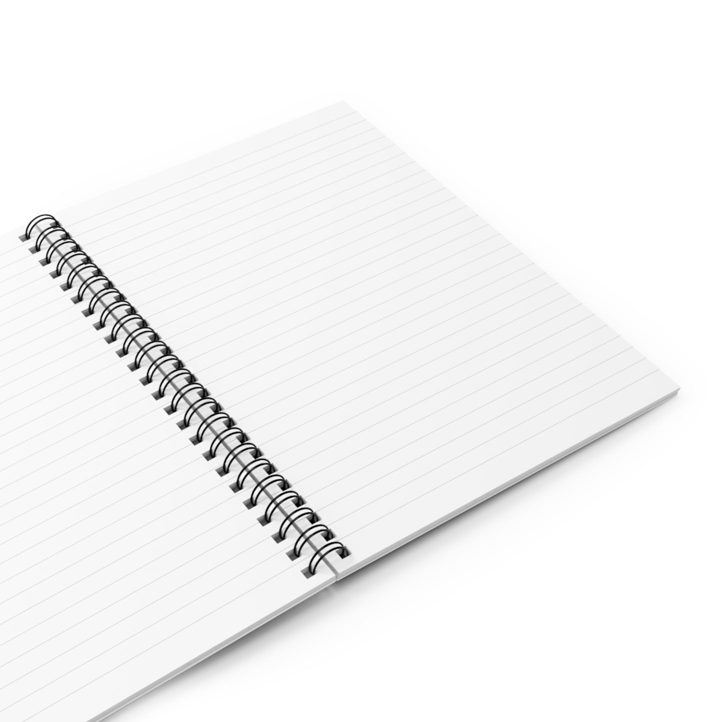 Empowering Spiral Notebook - Train Hard Be Kind, Motivational Journal